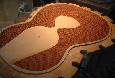 Soundboard with Nomex